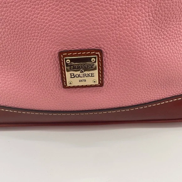 Dooney & Bourke Pebble Grain Zip Satchel - Picture 4 of 9